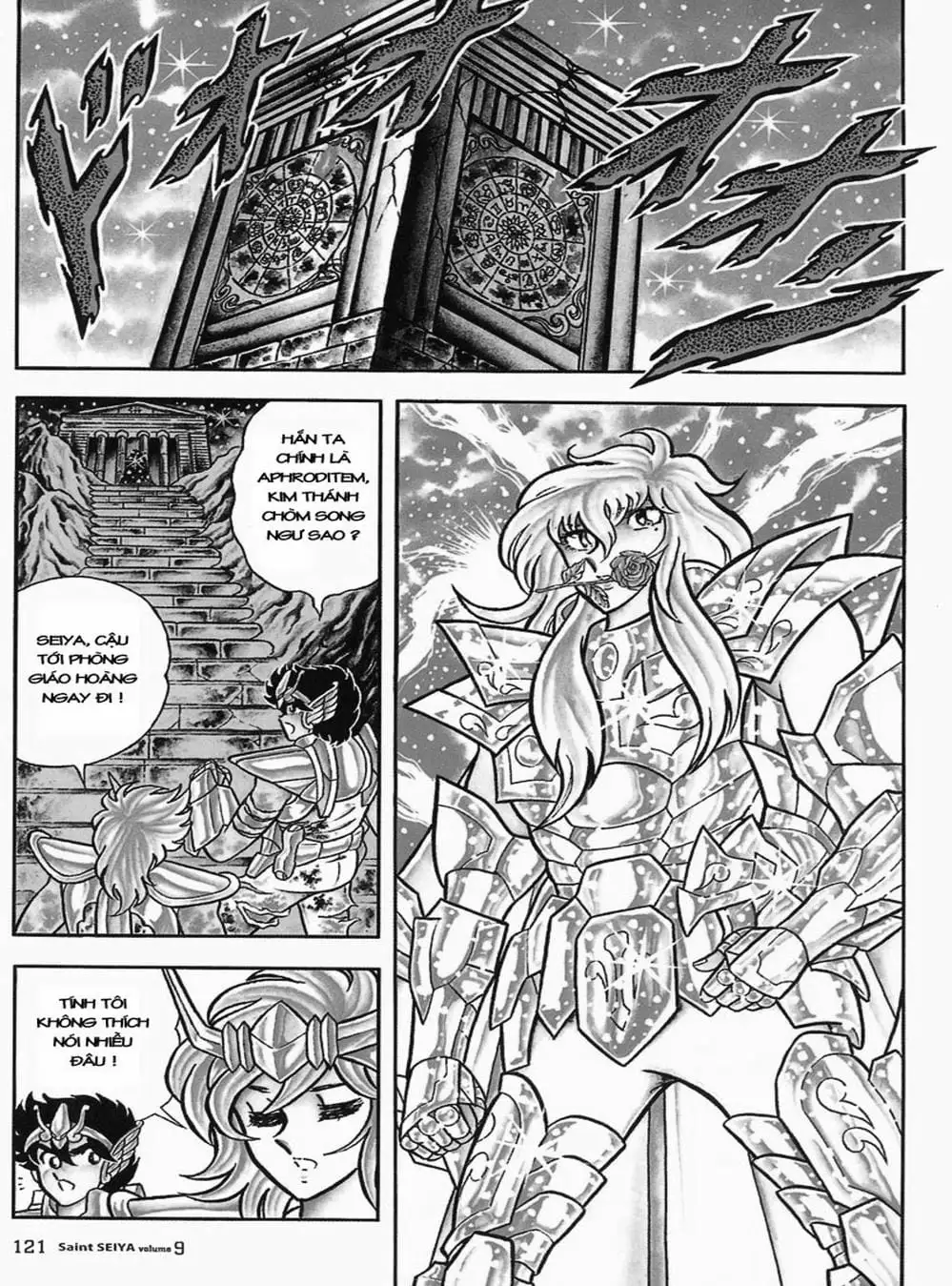 Truyện Tranh Áo Giáp Vàng - Saint Seiya trang 4