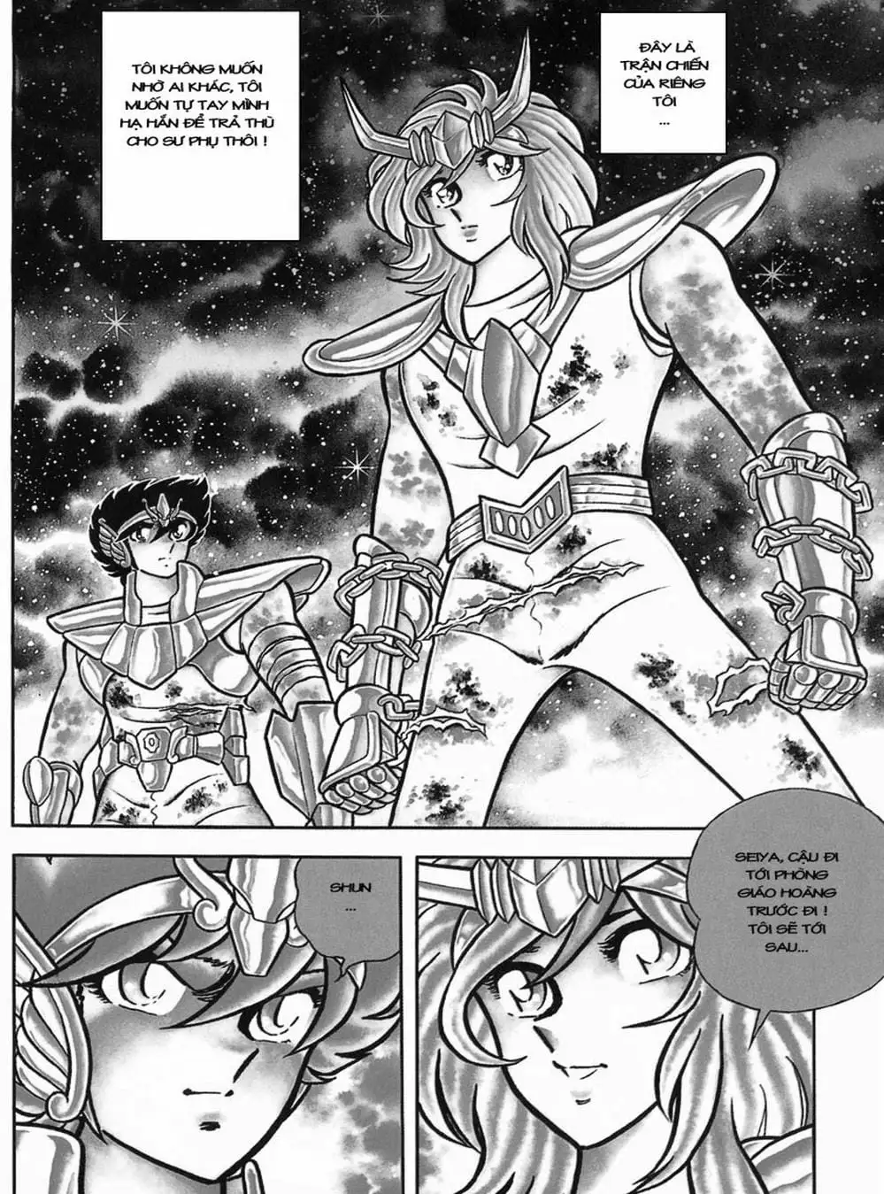 Truyện Tranh Áo Giáp Vàng - Saint Seiya trang 4