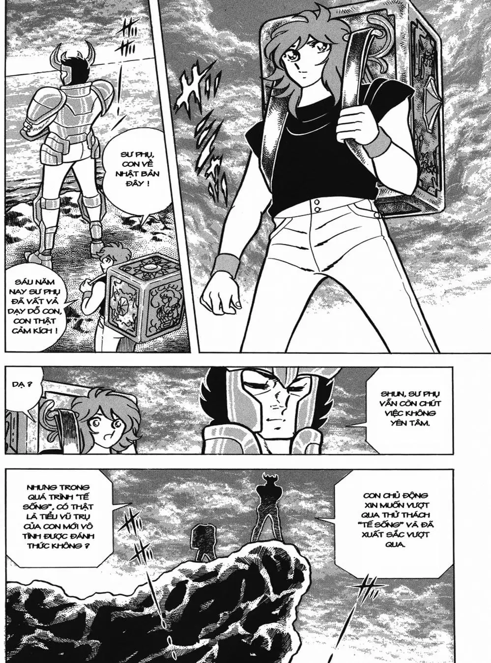 Truyện Tranh Áo Giáp Vàng - Saint Seiya trang 4