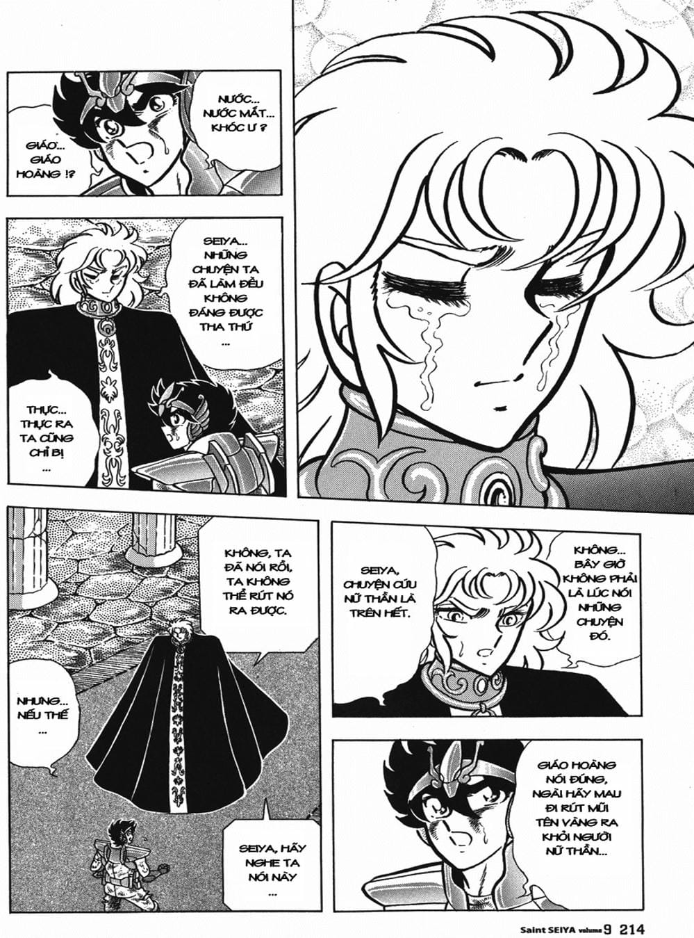 Truyện Tranh Áo Giáp Vàng - Saint Seiya trang 4