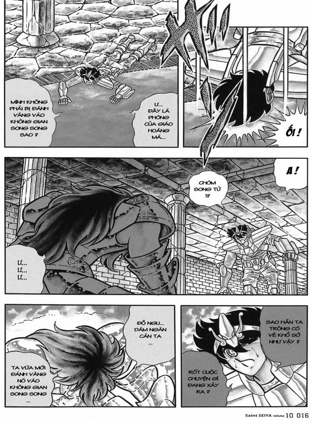 Truyện Tranh Áo Giáp Vàng - Saint Seiya trang 4