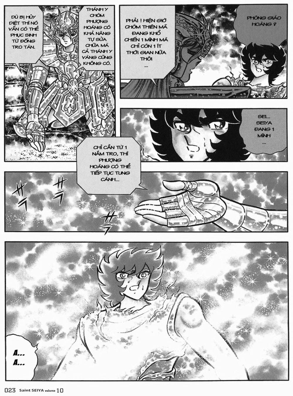 Truyện Tranh Áo Giáp Vàng - Saint Seiya trang 4