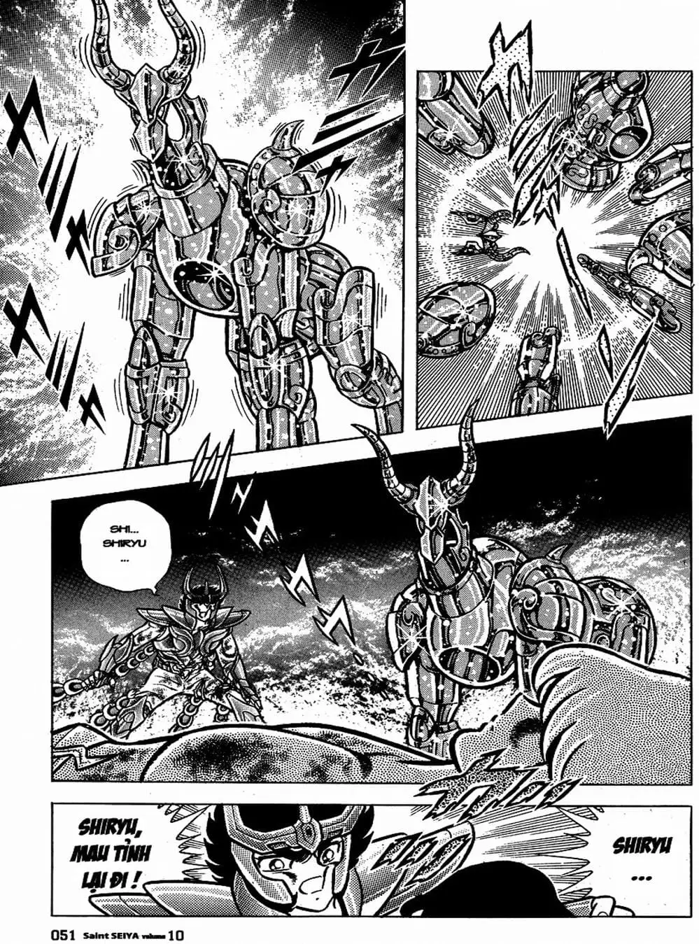 Truyện Tranh Áo Giáp Vàng - Saint Seiya trang 4