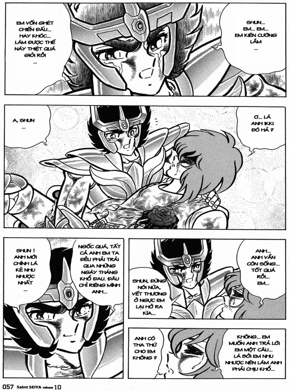 Truyện Tranh Áo Giáp Vàng - Saint Seiya trang 4