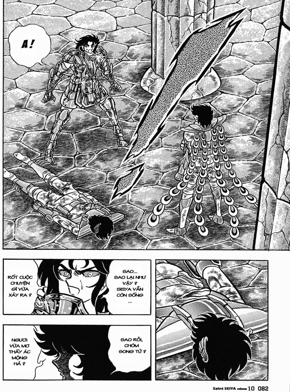 Truyện Tranh Áo Giáp Vàng - Saint Seiya trang 4