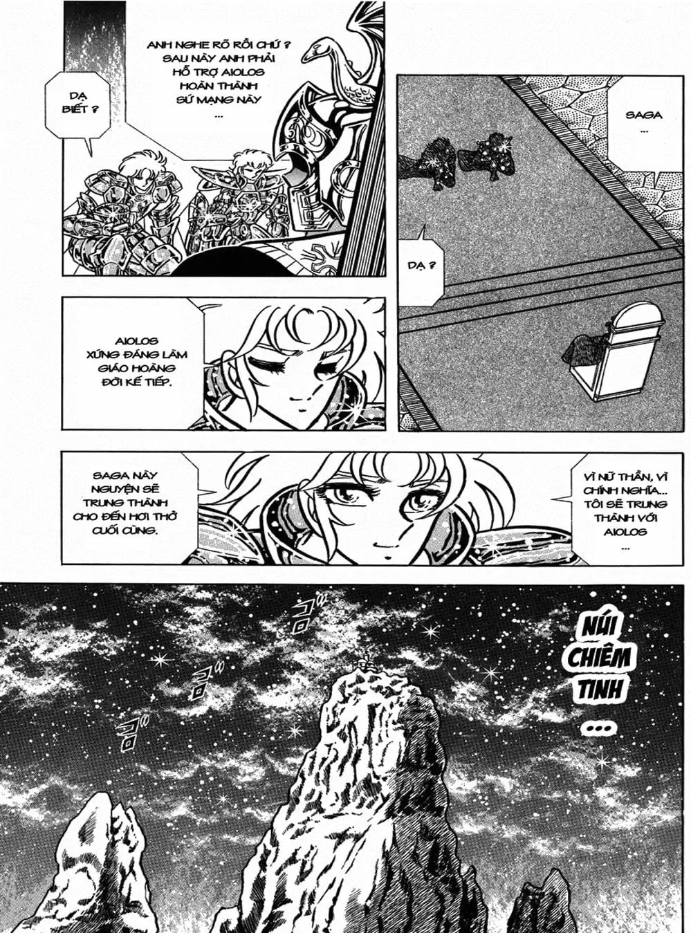 Truyện Tranh Áo Giáp Vàng - Saint Seiya trang 4