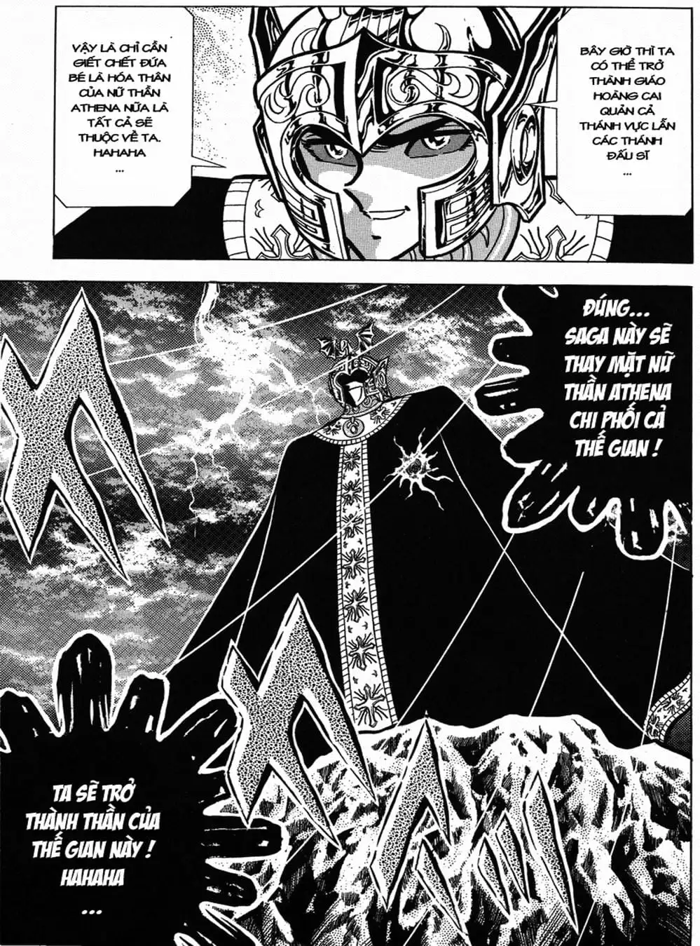 Truyện Tranh Áo Giáp Vàng - Saint Seiya trang 4
