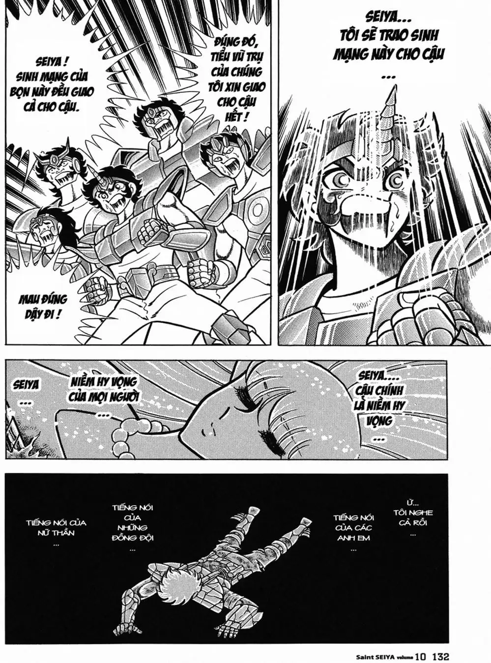 Truyện Tranh Áo Giáp Vàng - Saint Seiya trang 4