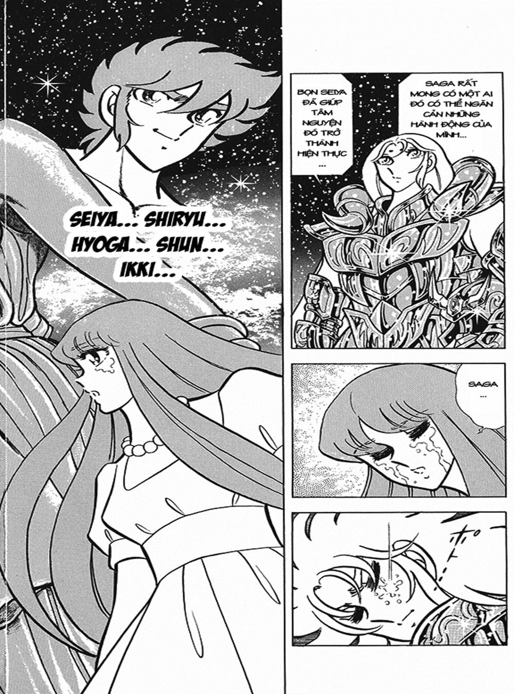 Truyện Tranh Áo Giáp Vàng - Saint Seiya trang 4