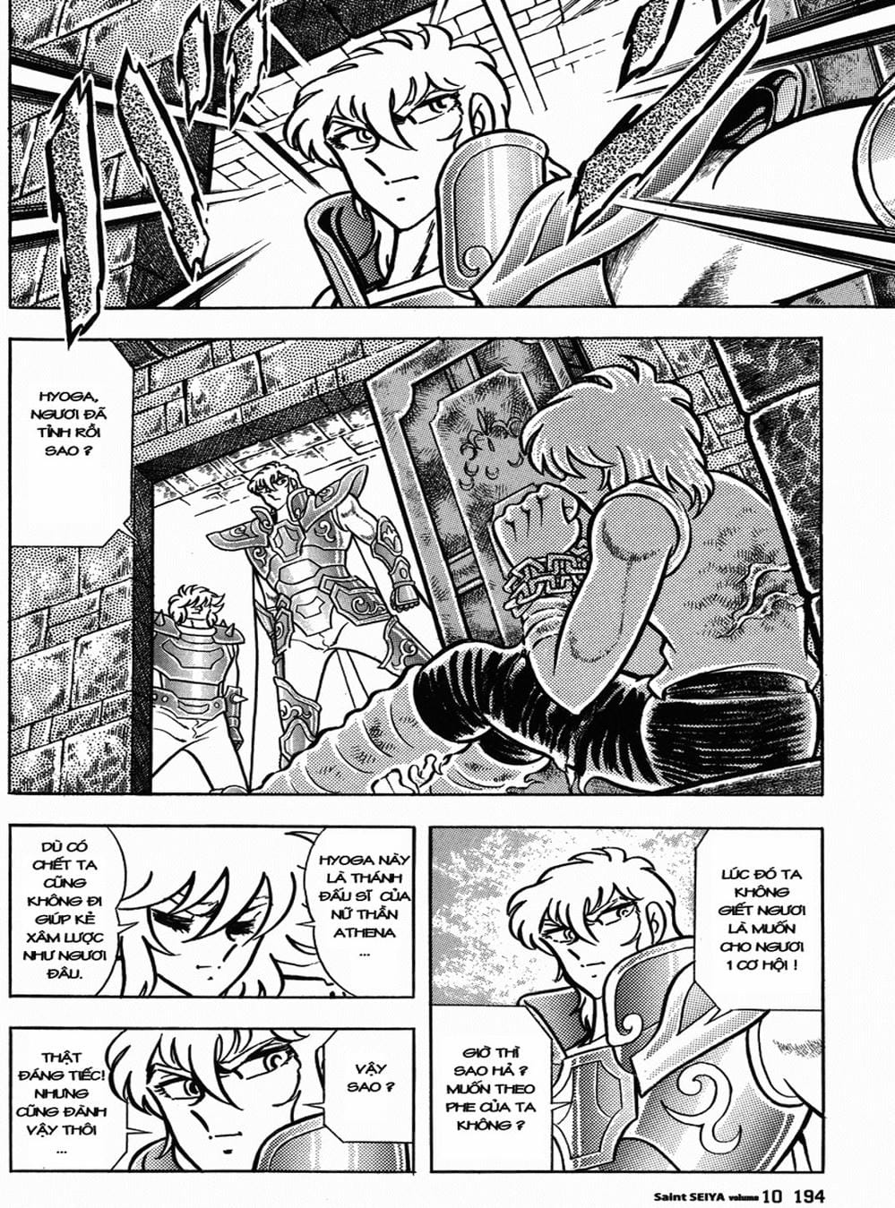 Truyện Tranh Áo Giáp Vàng - Saint Seiya trang 4