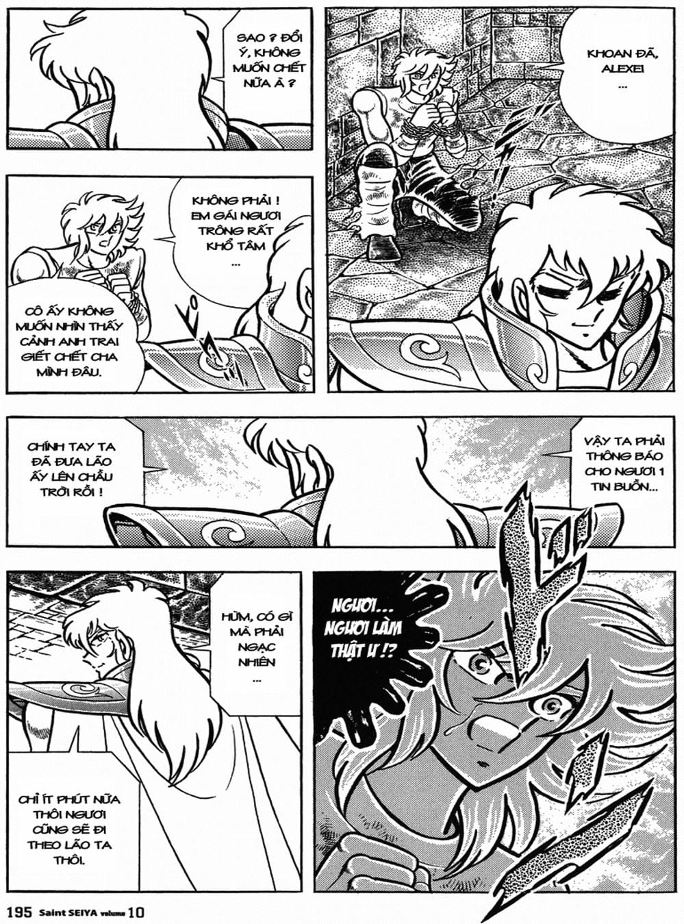 Truyện Tranh Áo Giáp Vàng - Saint Seiya trang 4