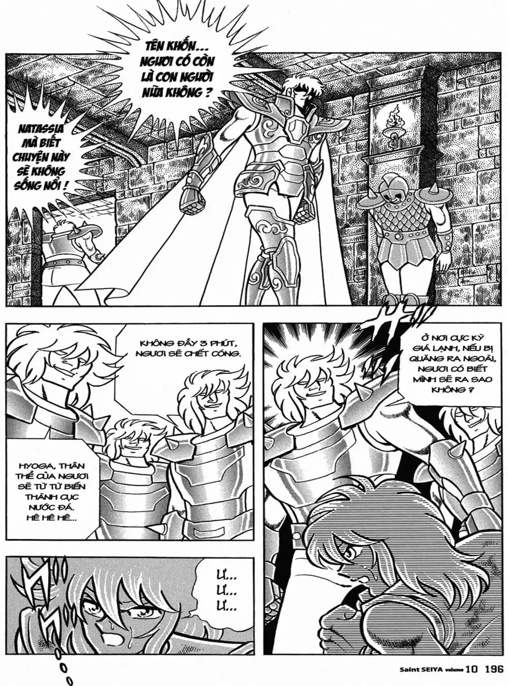 Truyện Tranh Áo Giáp Vàng - Saint Seiya trang 4