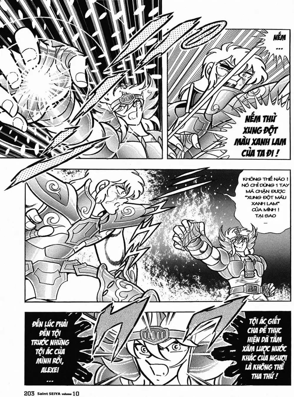 Truyện Tranh Áo Giáp Vàng - Saint Seiya trang 4