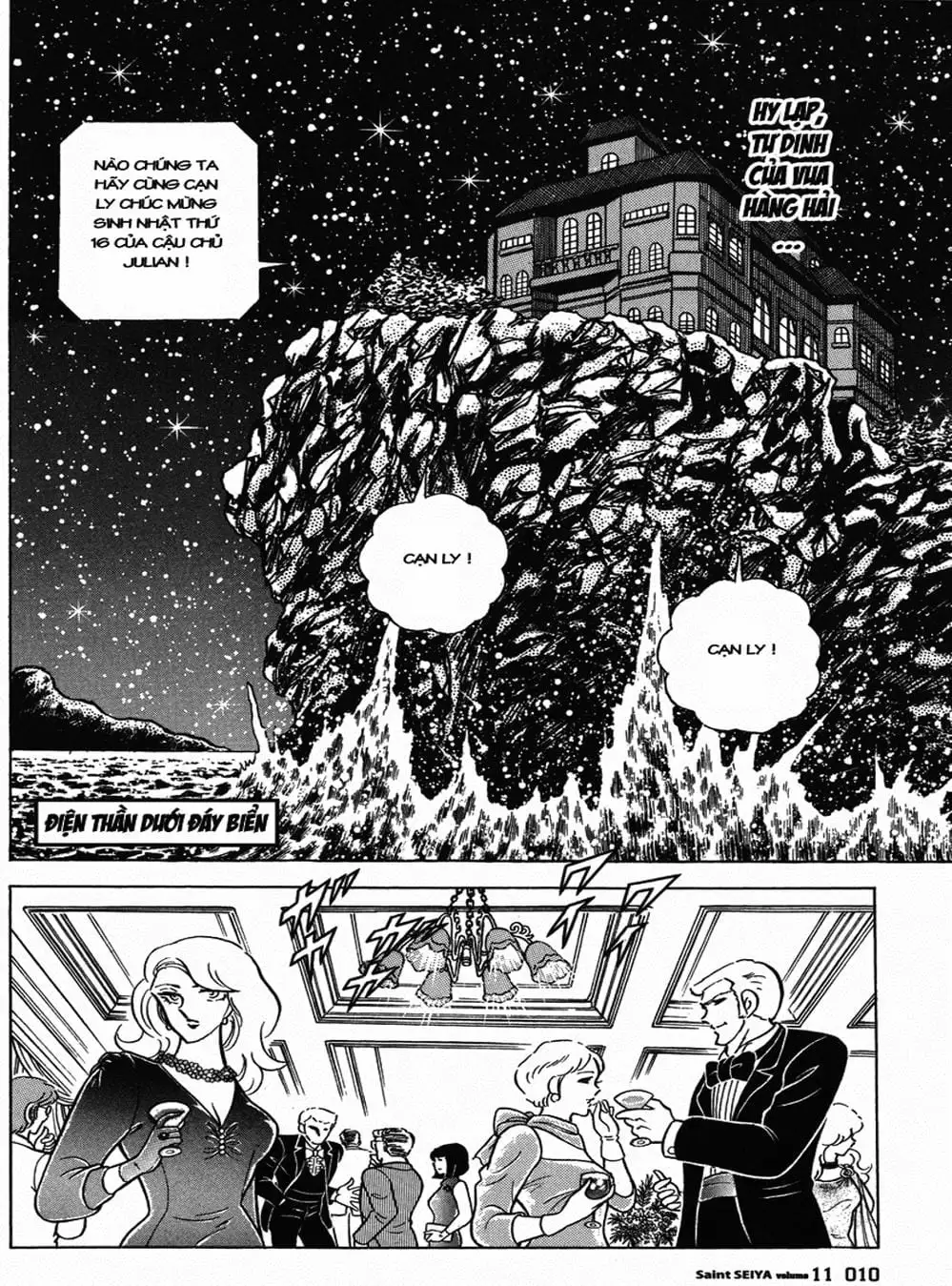 Truyện Tranh Áo Giáp Vàng - Saint Seiya trang 4