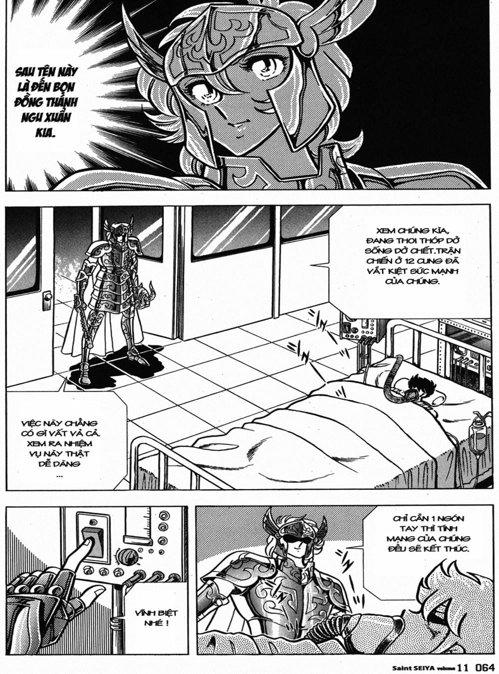 Truyện Tranh Áo Giáp Vàng - Saint Seiya trang 4