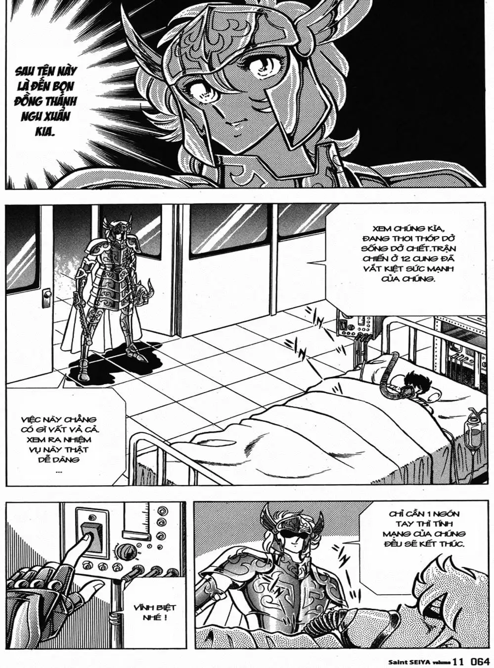 Truyện Tranh Áo Giáp Vàng - Saint Seiya trang 4
