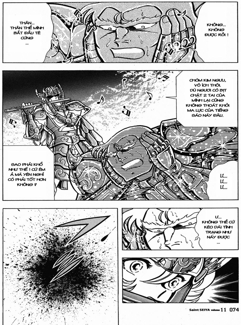 Truyện Tranh Áo Giáp Vàng - Saint Seiya trang 4