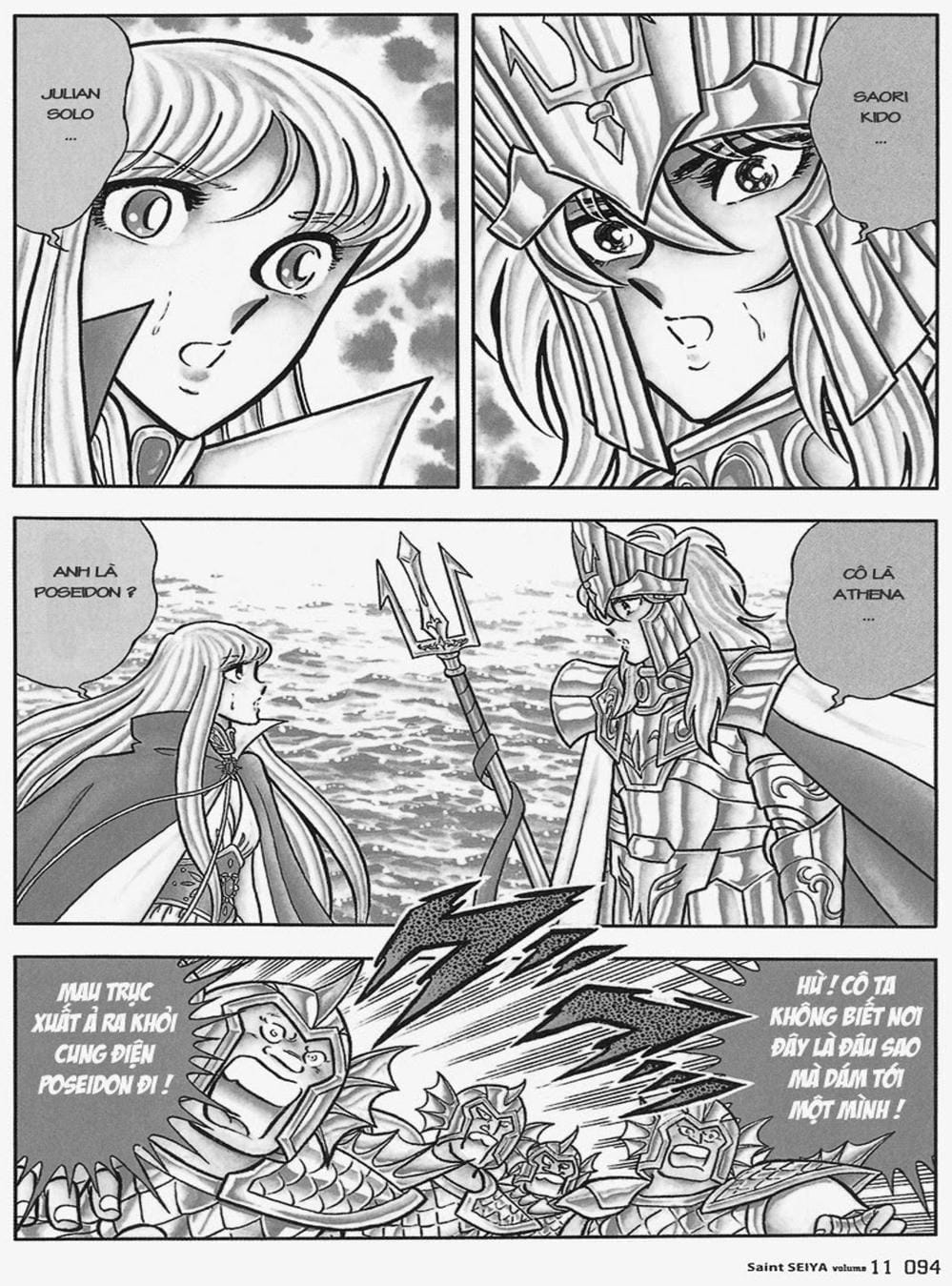 Truyện Tranh Áo Giáp Vàng - Saint Seiya trang 4