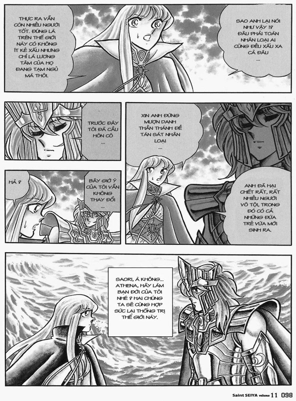 Truyện Tranh Áo Giáp Vàng - Saint Seiya trang 4