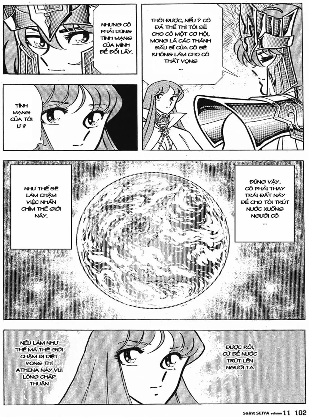 Truyện Tranh Áo Giáp Vàng - Saint Seiya trang 4