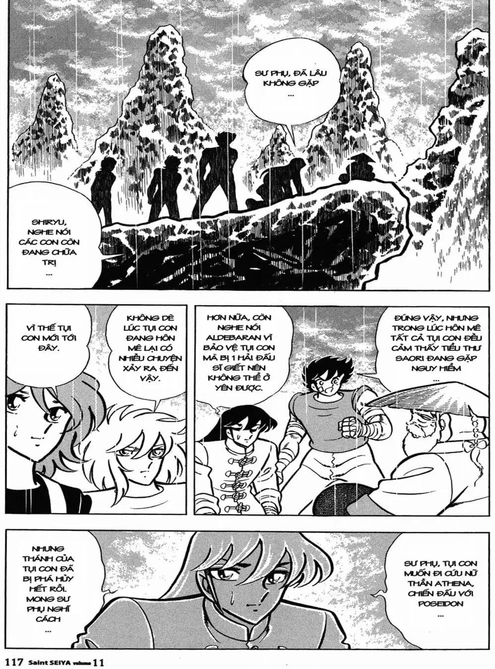 Truyện Tranh Áo Giáp Vàng - Saint Seiya trang 4