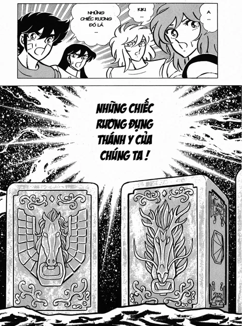 Truyện Tranh Áo Giáp Vàng - Saint Seiya trang 4