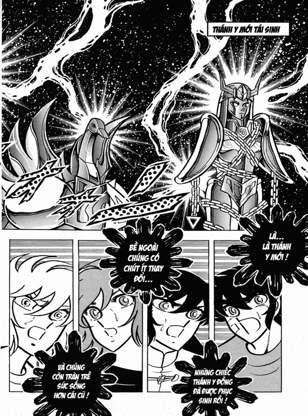Truyện Tranh Áo Giáp Vàng - Saint Seiya trang 4