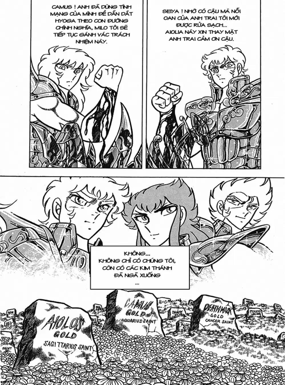 Truyện Tranh Áo Giáp Vàng - Saint Seiya trang 4