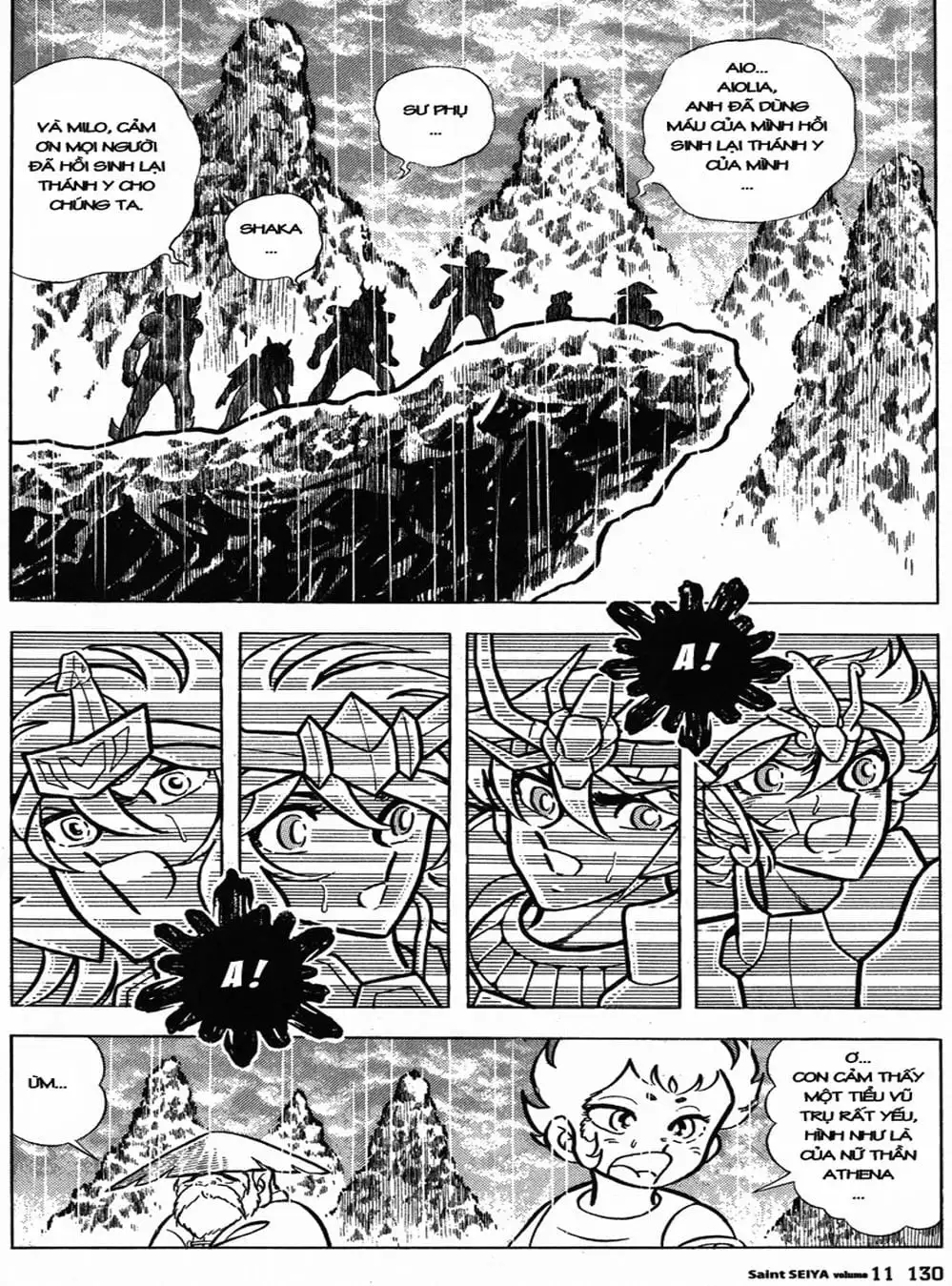 Truyện Tranh Áo Giáp Vàng - Saint Seiya trang 4