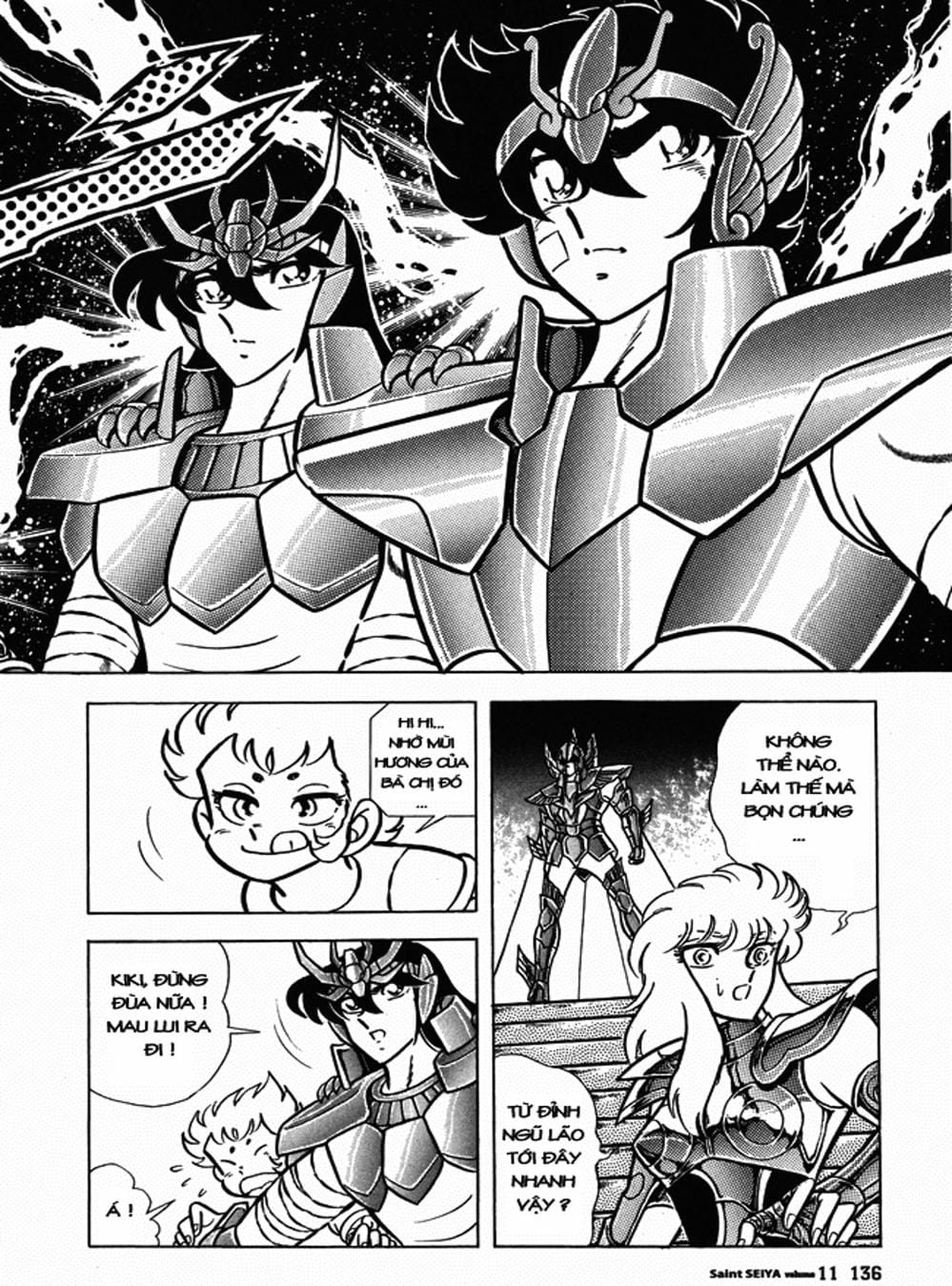 Truyện Tranh Áo Giáp Vàng - Saint Seiya trang 4