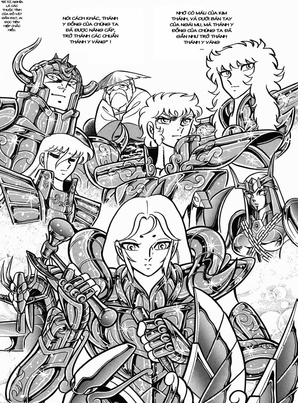 Truyện Tranh Áo Giáp Vàng - Saint Seiya trang 4