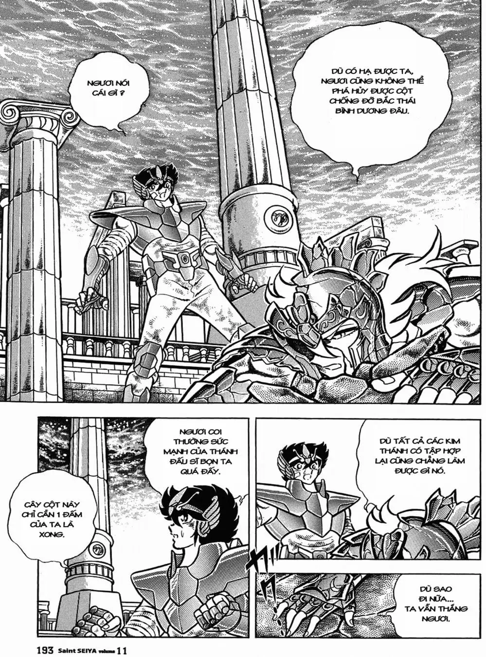 Truyện Tranh Áo Giáp Vàng - Saint Seiya trang 4