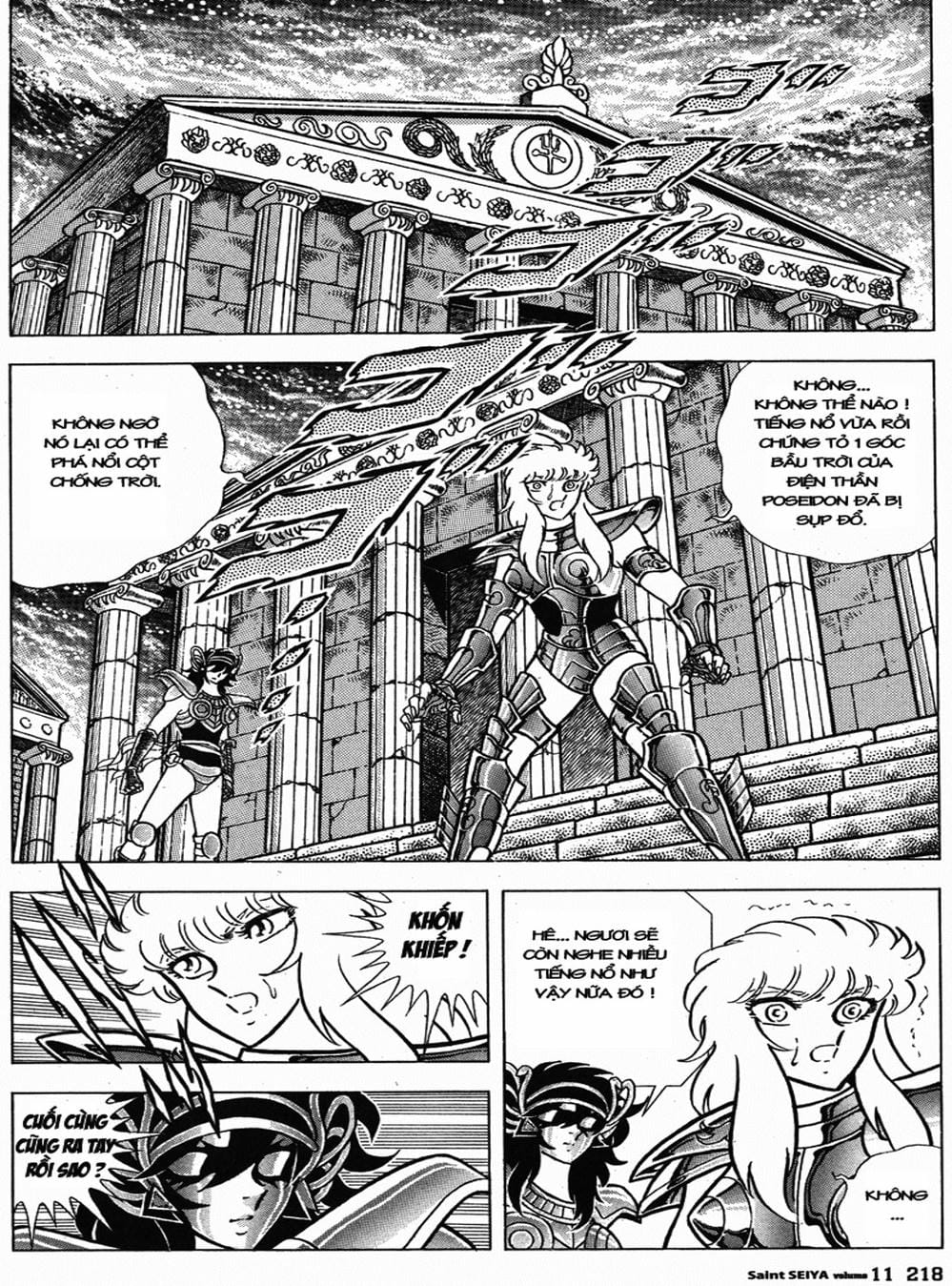 Truyện Tranh Áo Giáp Vàng - Saint Seiya trang 4