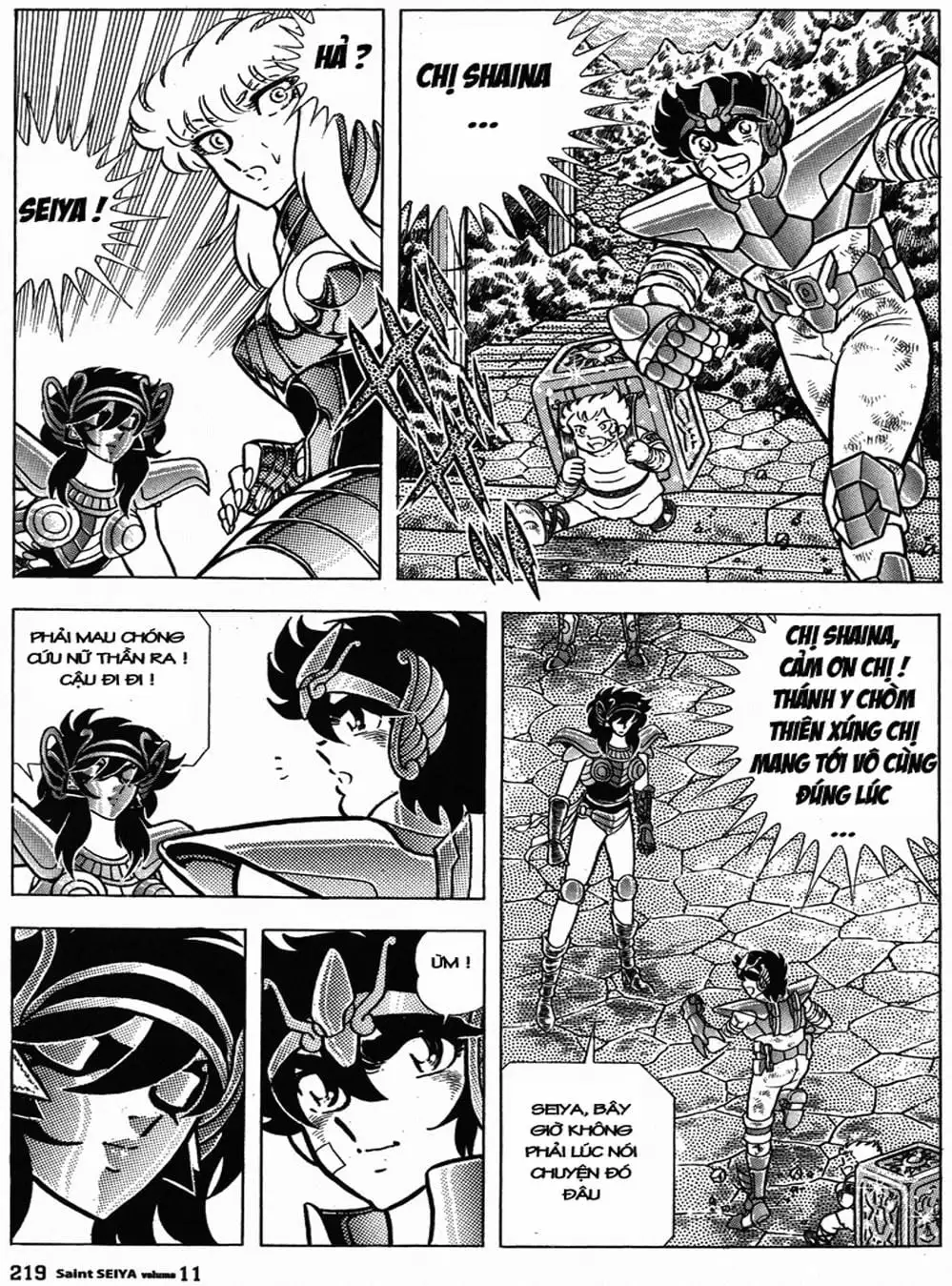 Truyện Tranh Áo Giáp Vàng - Saint Seiya trang 4