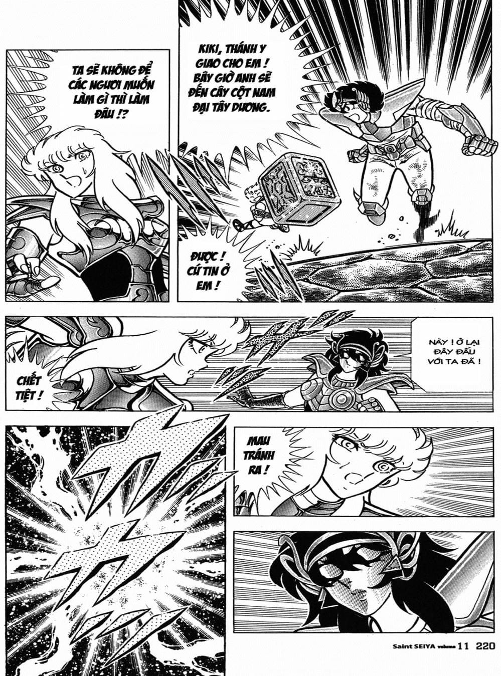 Truyện Tranh Áo Giáp Vàng - Saint Seiya trang 4