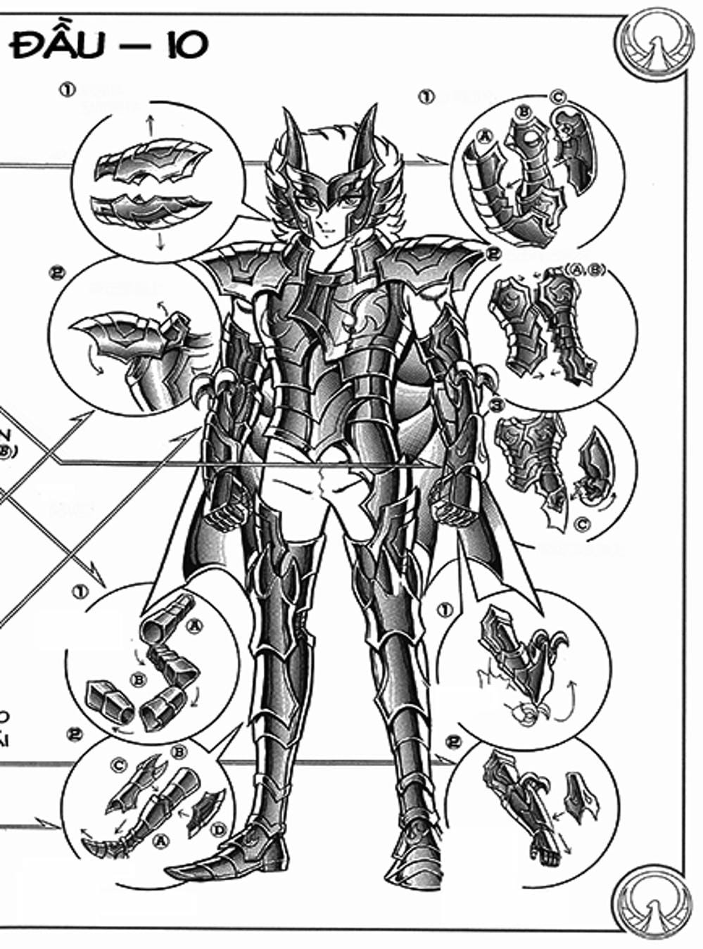 Truyện Tranh Áo Giáp Vàng - Saint Seiya trang 4