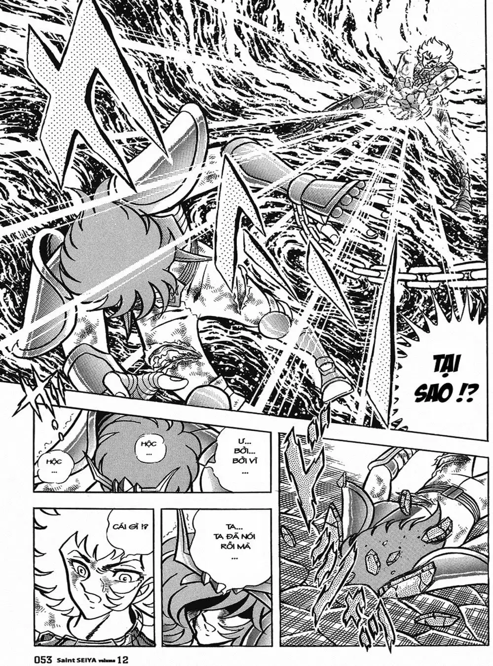 Truyện Tranh Áo Giáp Vàng - Saint Seiya trang 4