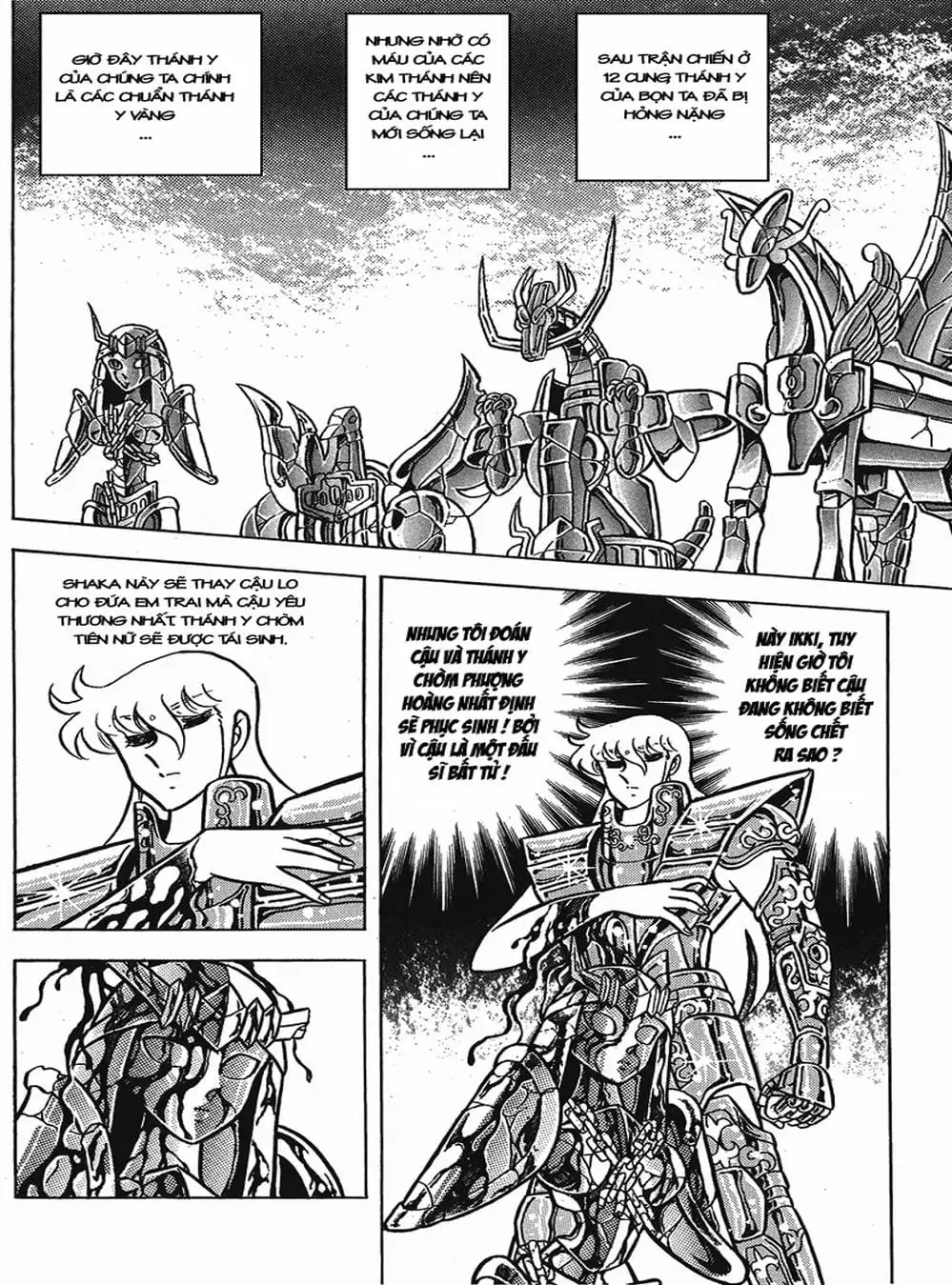 Truyện Tranh Áo Giáp Vàng - Saint Seiya trang 4
