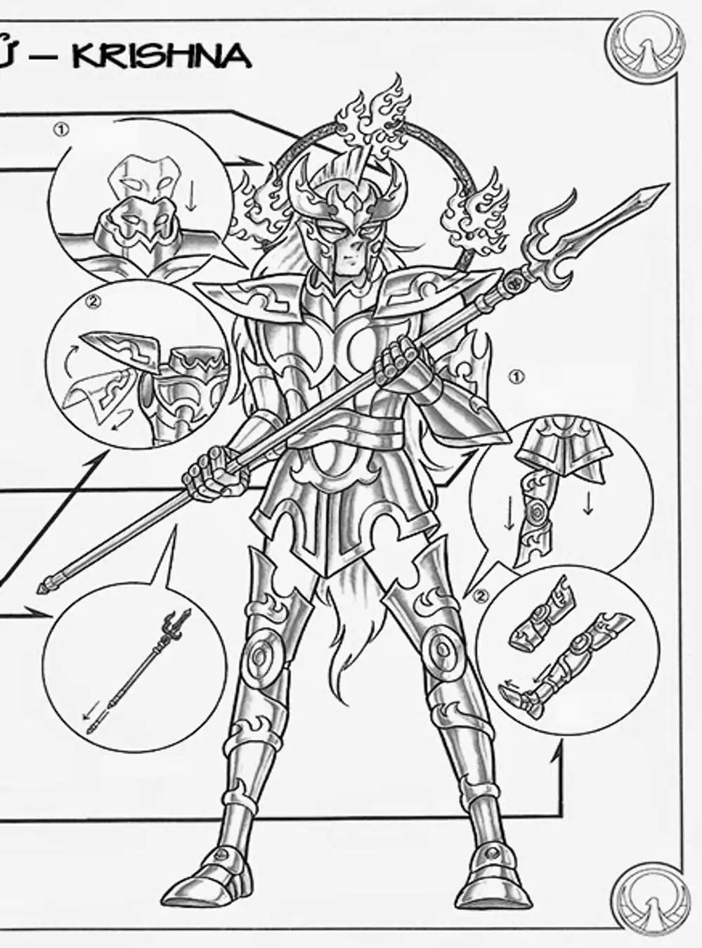 Truyện Tranh Áo Giáp Vàng - Saint Seiya trang 4