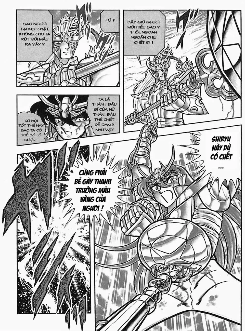 Truyện Tranh Áo Giáp Vàng - Saint Seiya trang 4