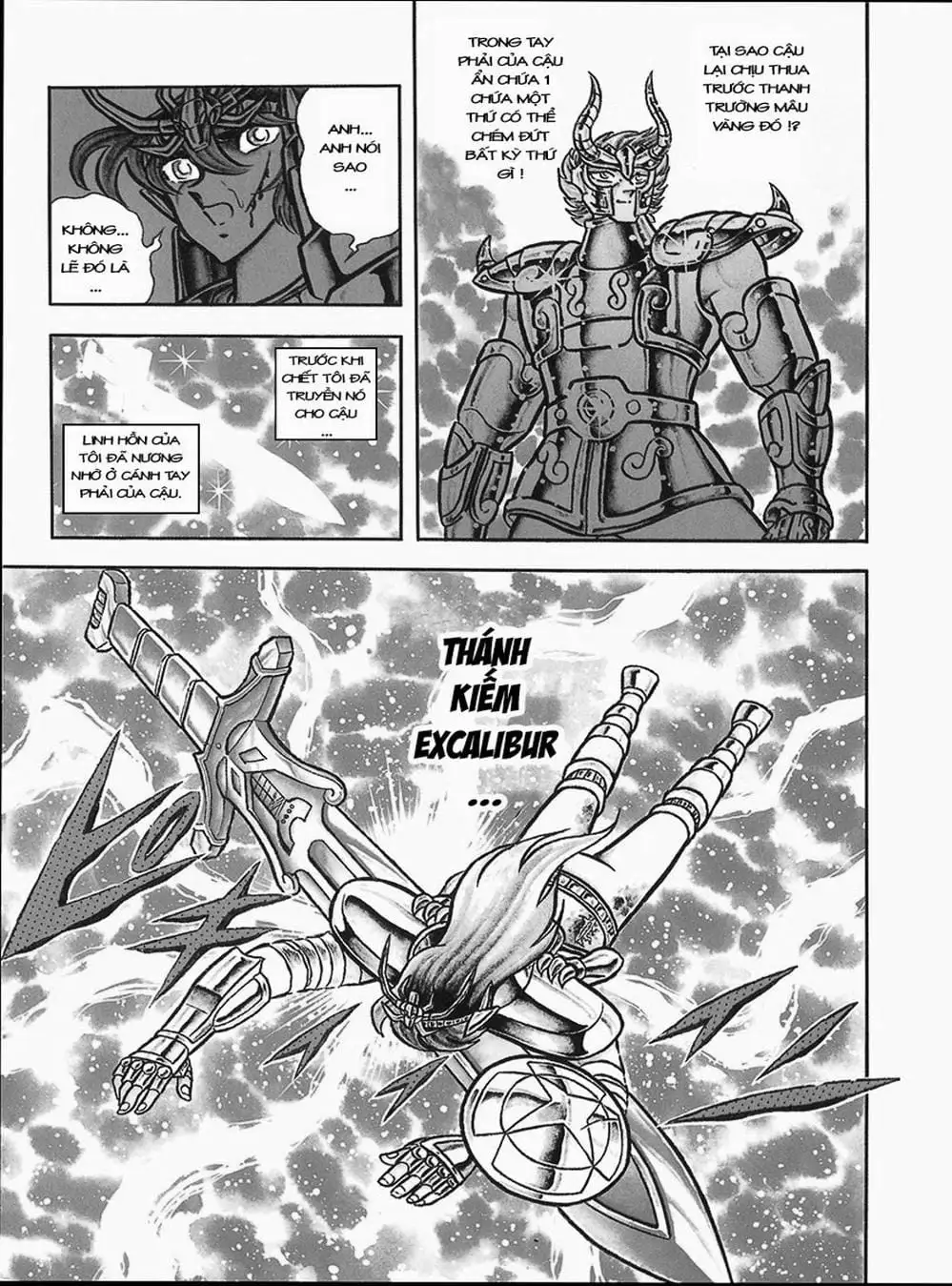 Truyện Tranh Áo Giáp Vàng - Saint Seiya trang 4