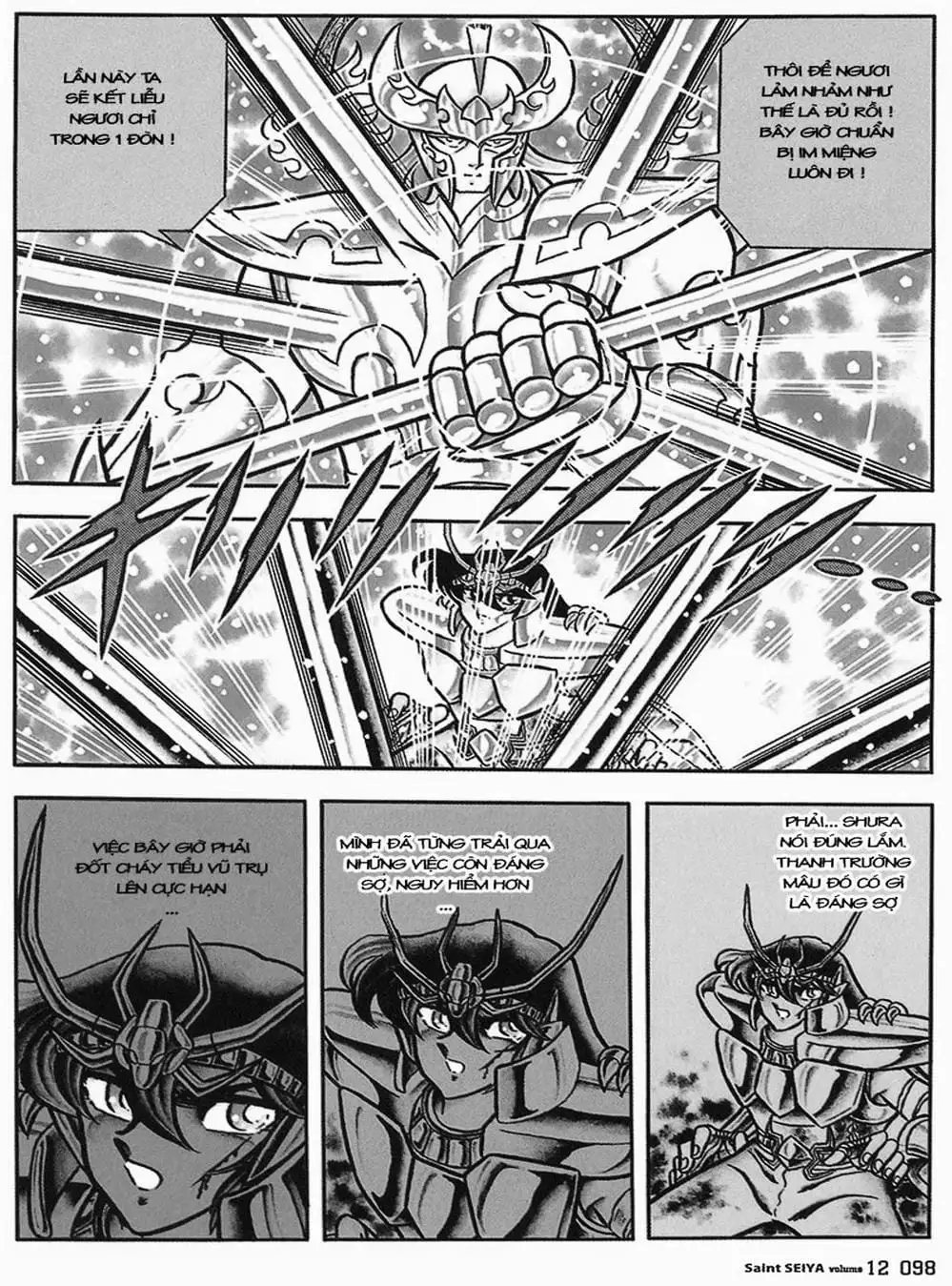 Truyện Tranh Áo Giáp Vàng - Saint Seiya trang 4