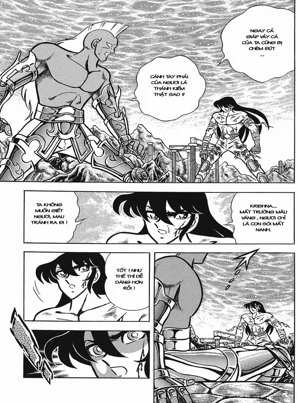 Truyện Tranh Áo Giáp Vàng - Saint Seiya trang 4