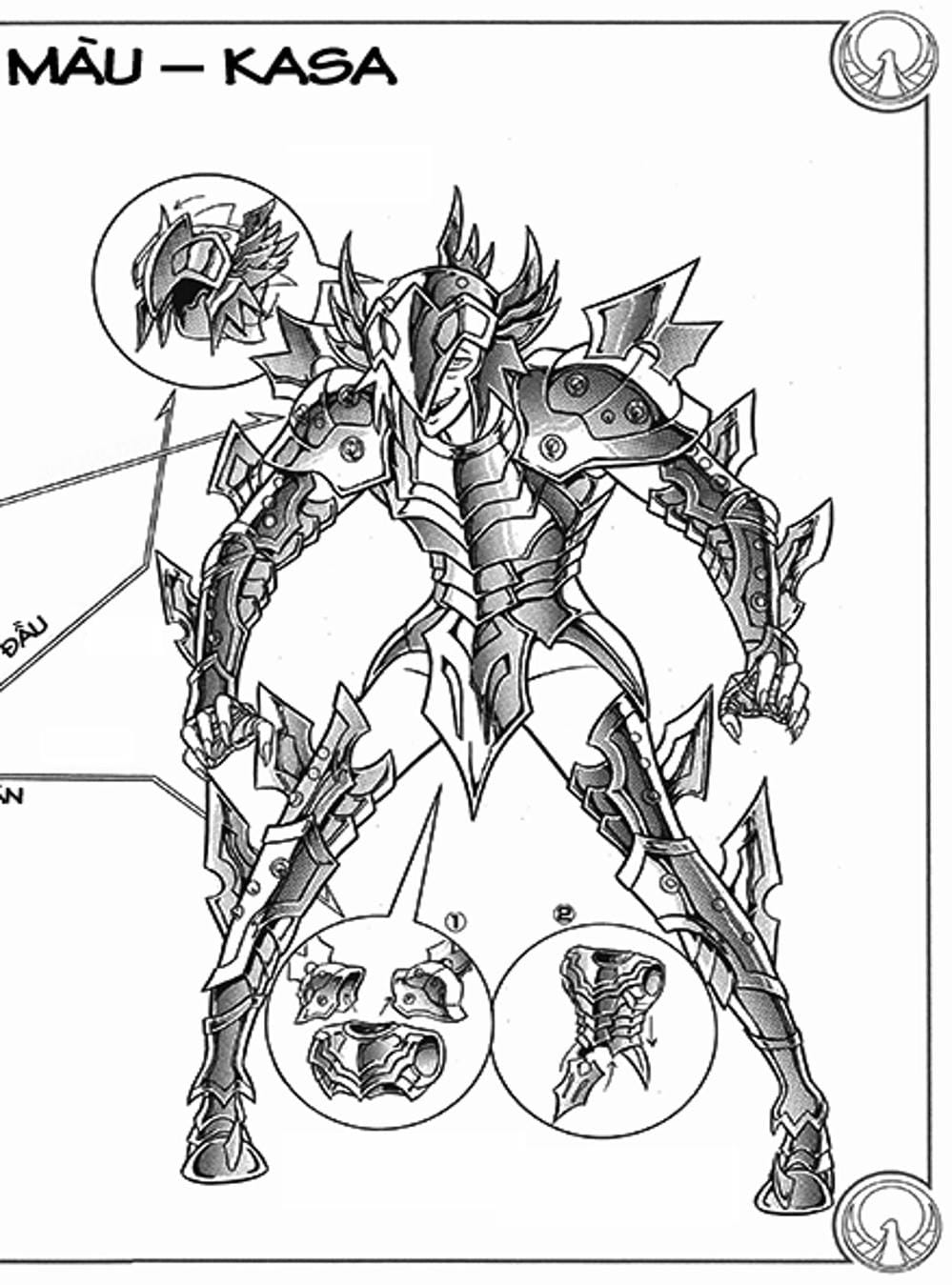 Truyện Tranh Áo Giáp Vàng - Saint Seiya trang 4