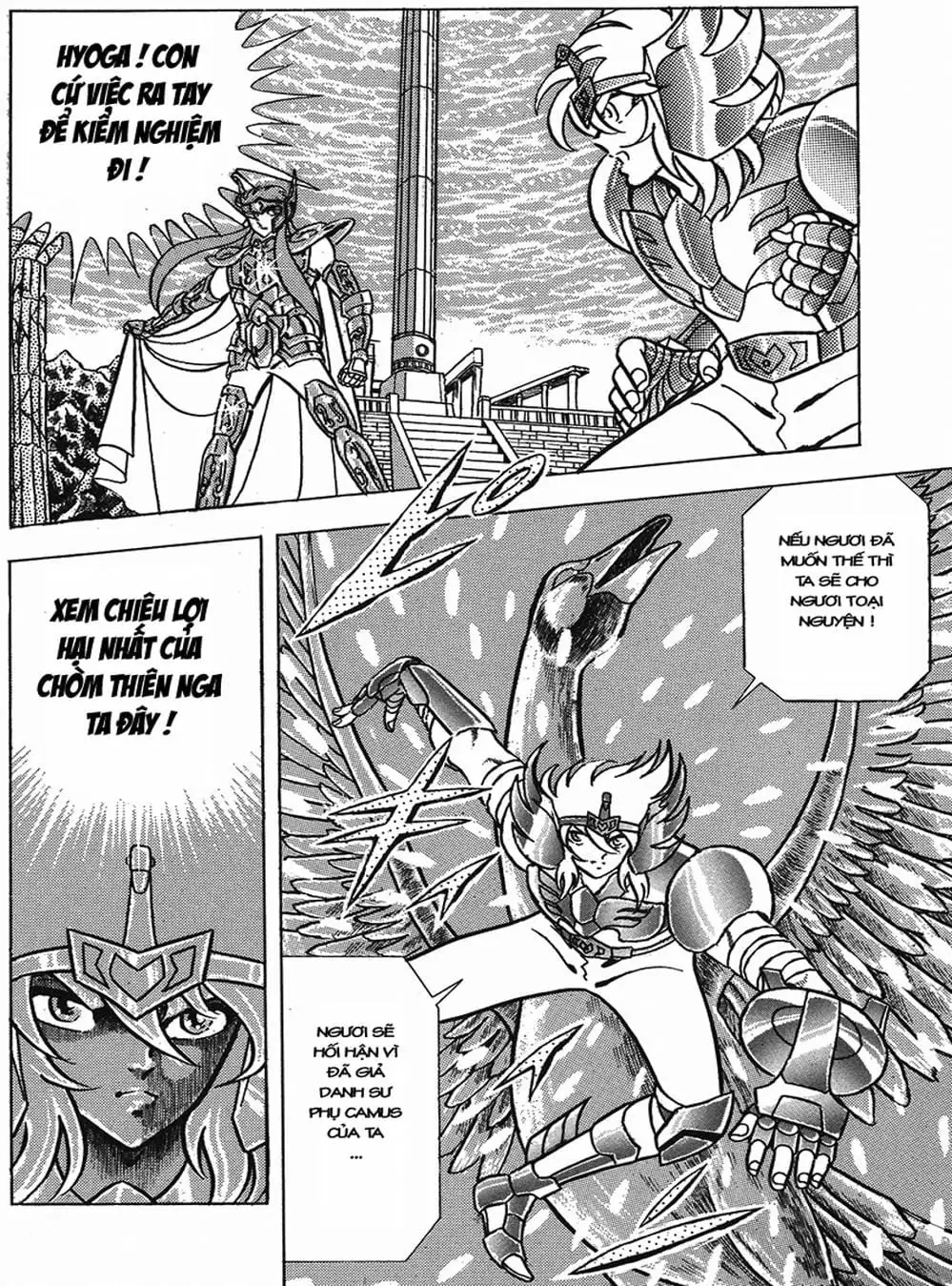 Truyện Tranh Áo Giáp Vàng - Saint Seiya trang 4