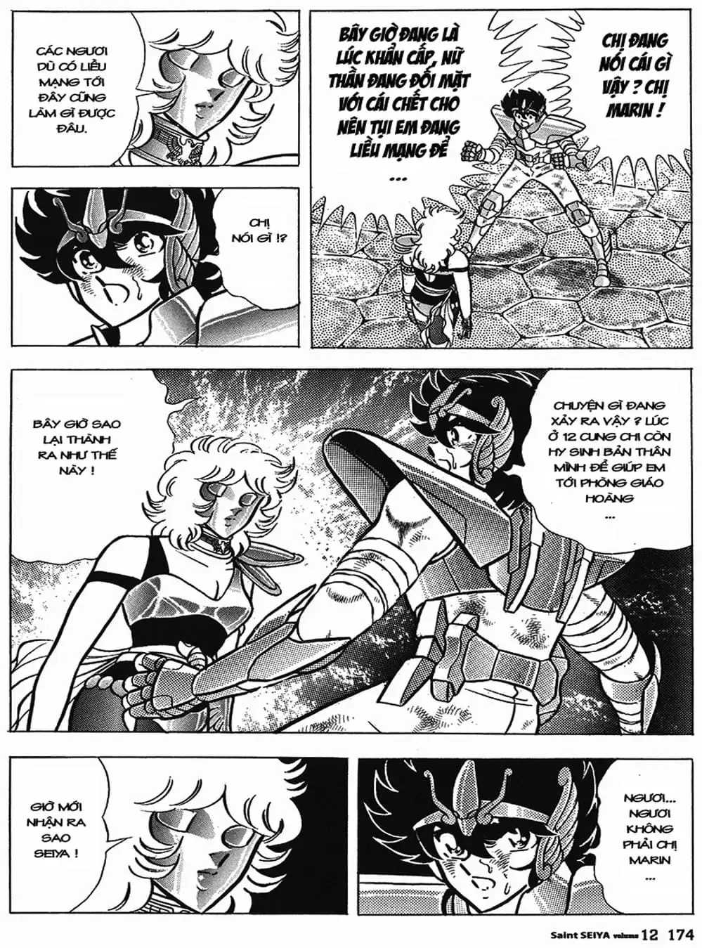 Truyện Tranh Áo Giáp Vàng - Saint Seiya trang 4