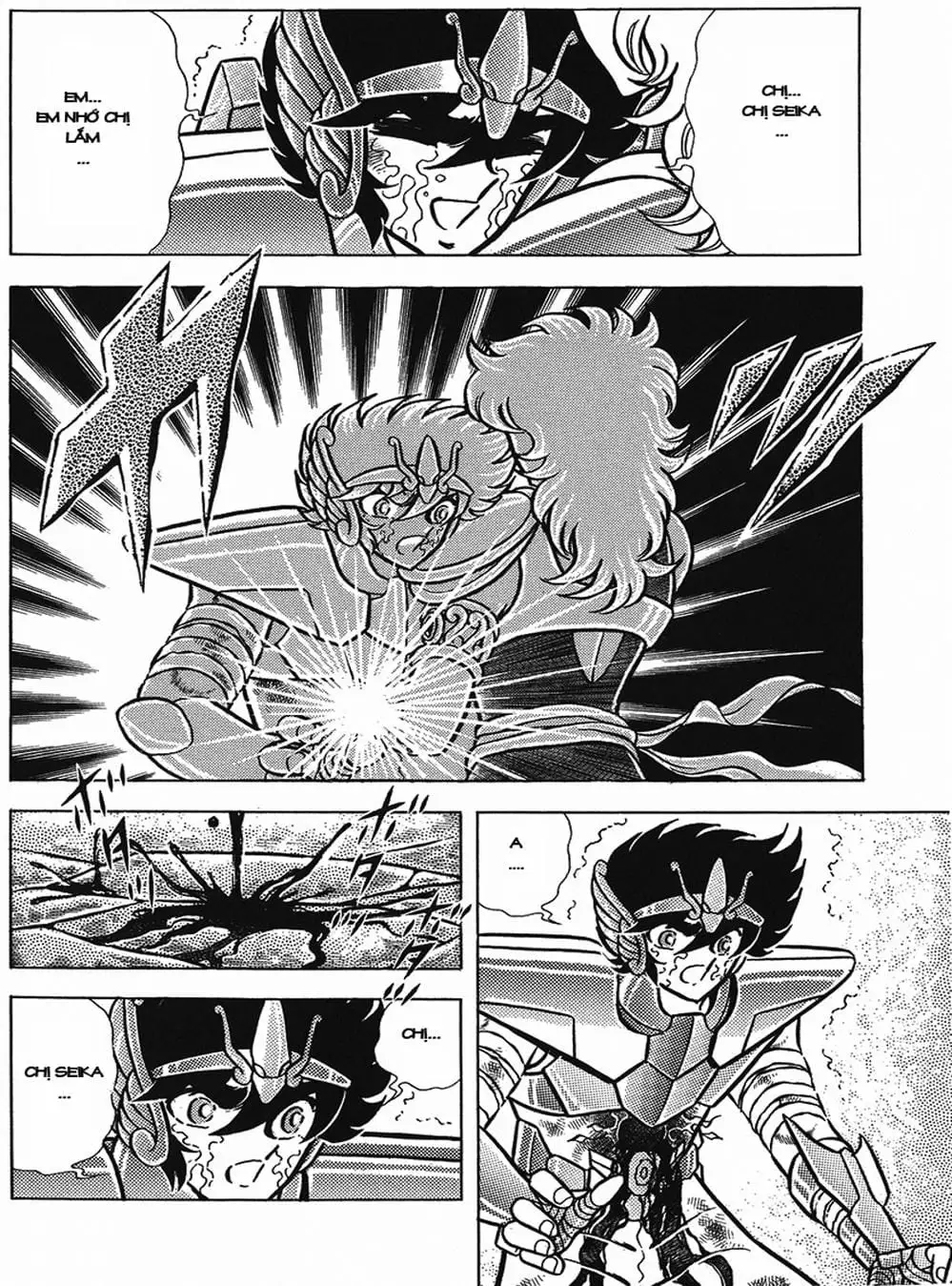 Truyện Tranh Áo Giáp Vàng - Saint Seiya trang 4