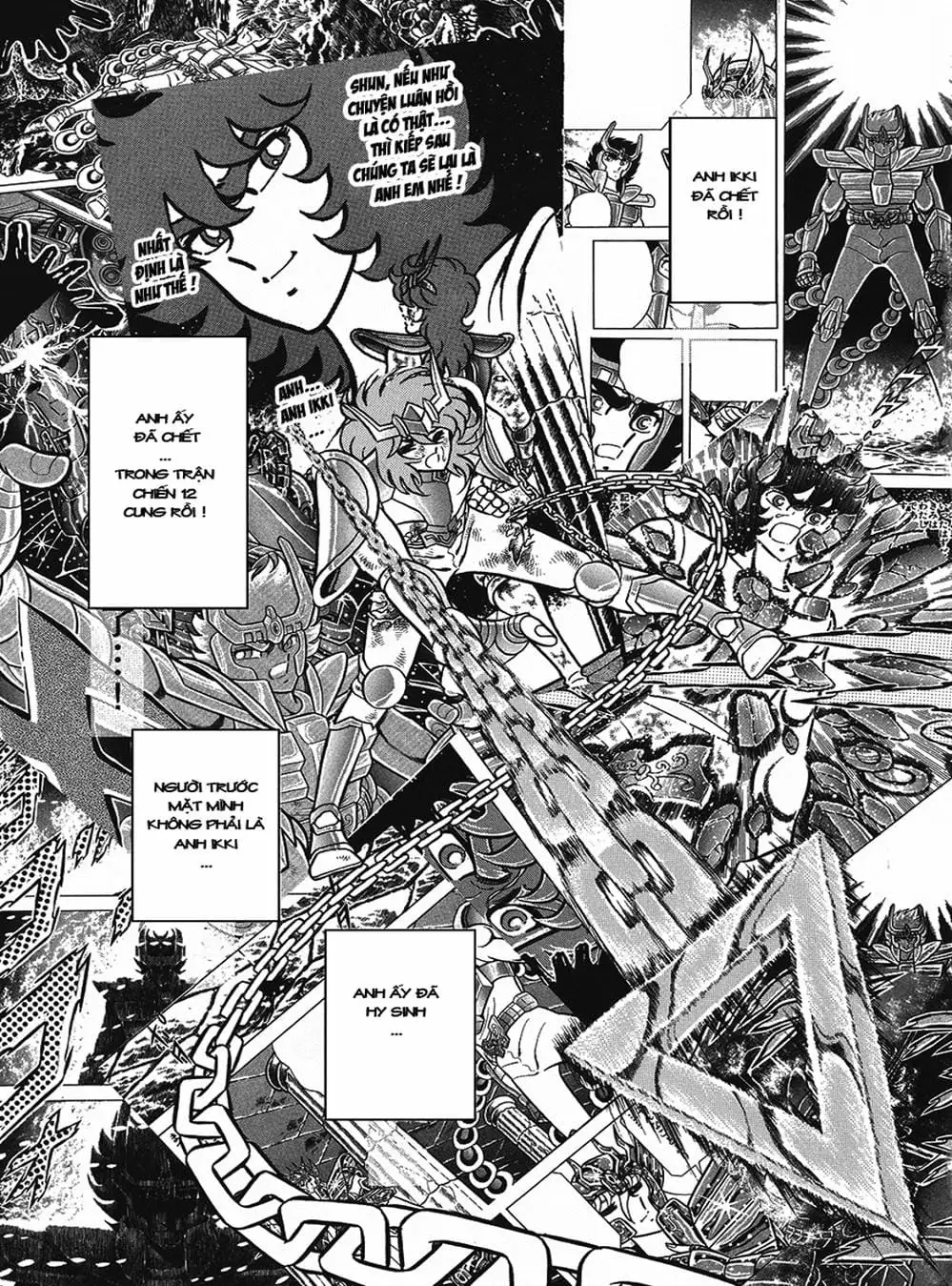 Truyện Tranh Áo Giáp Vàng - Saint Seiya trang 4