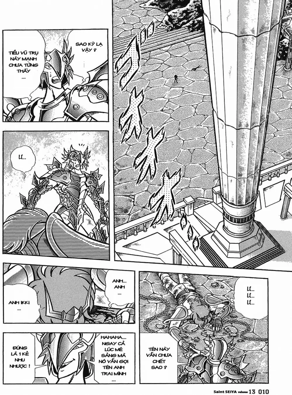Truyện Tranh Áo Giáp Vàng - Saint Seiya trang 4
