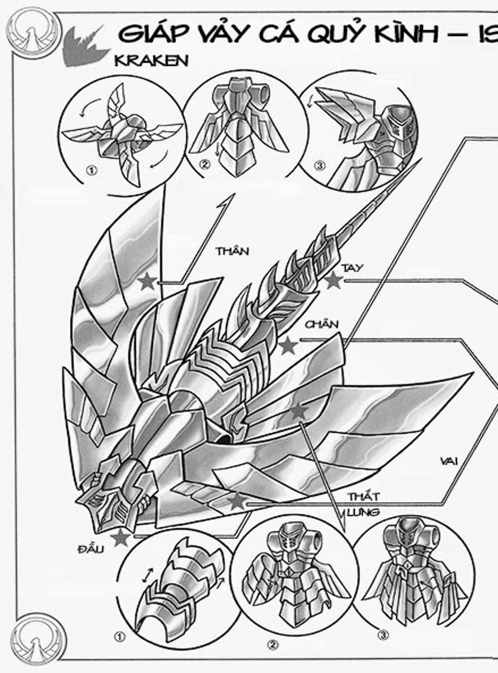 Truyện Tranh Áo Giáp Vàng - Saint Seiya trang 4